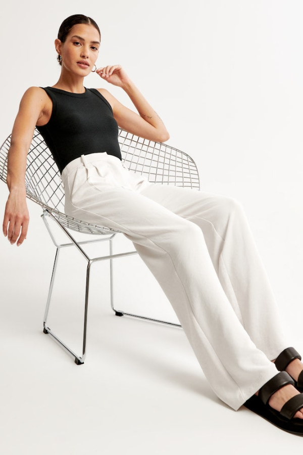 Mara - Weite Tailored-Hosen