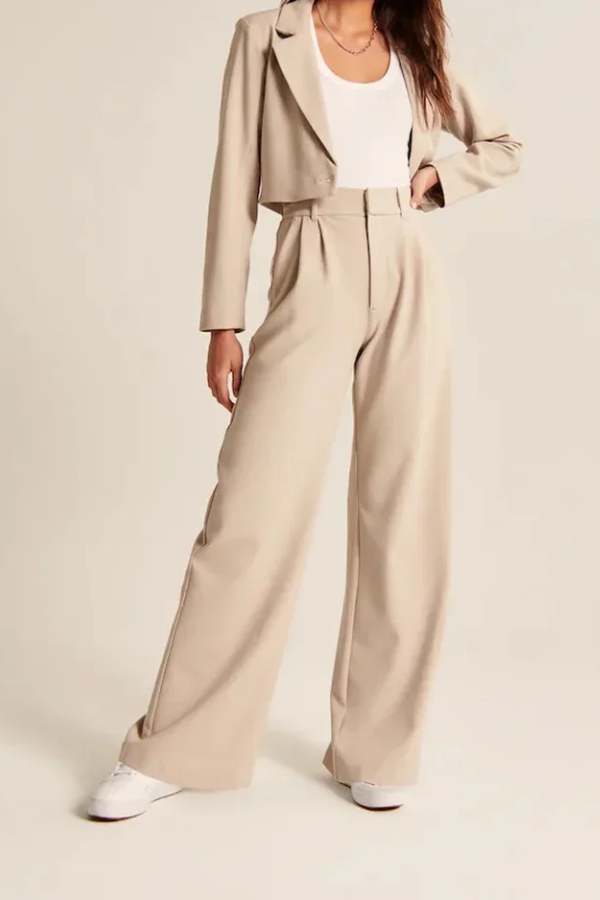 Mara - Weite Tailored-Hosen