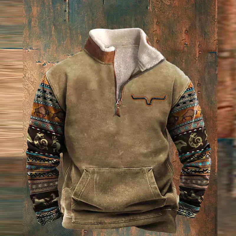 Jonas - Bequemer Zip-Up Pullover