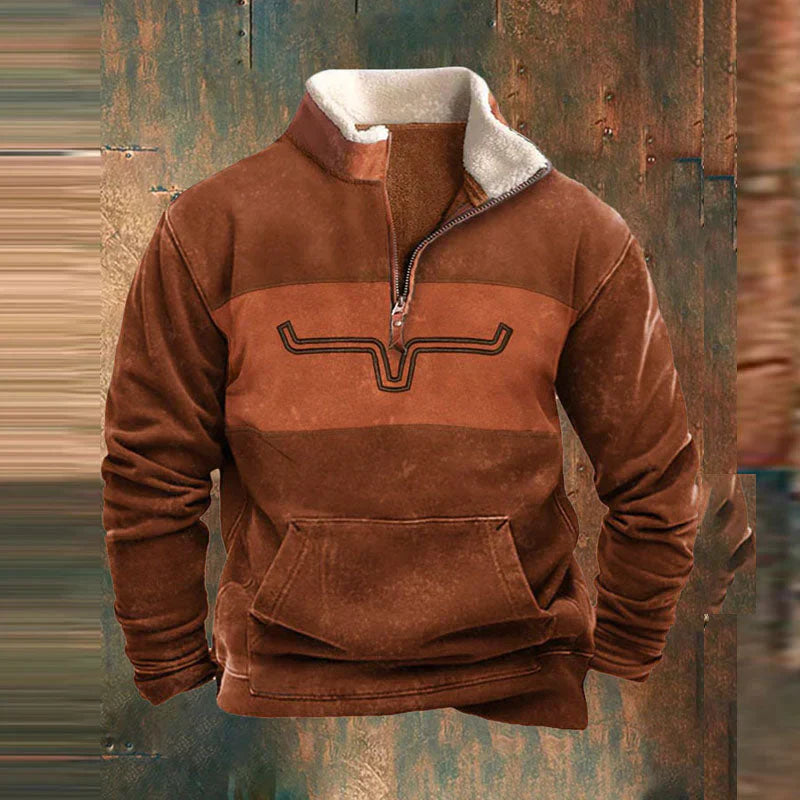 Jonas - Bequemer Zip-Up Pullover