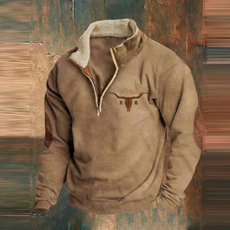 Jonas - Bequemer Zip-Up Pullover