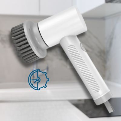 CleanForce – Elektrische Schrubzbürste Professionelle Küchen- und Herdreiniger