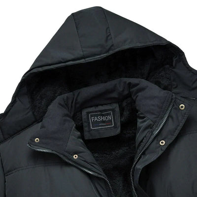 Kapuzen-Pufferjacke für Männer