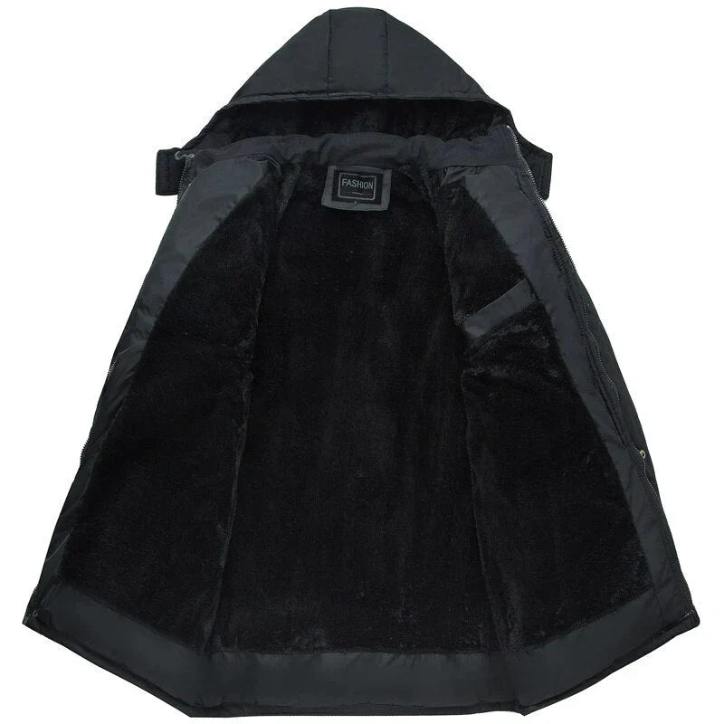 Kapuzen-Pufferjacke für Männer