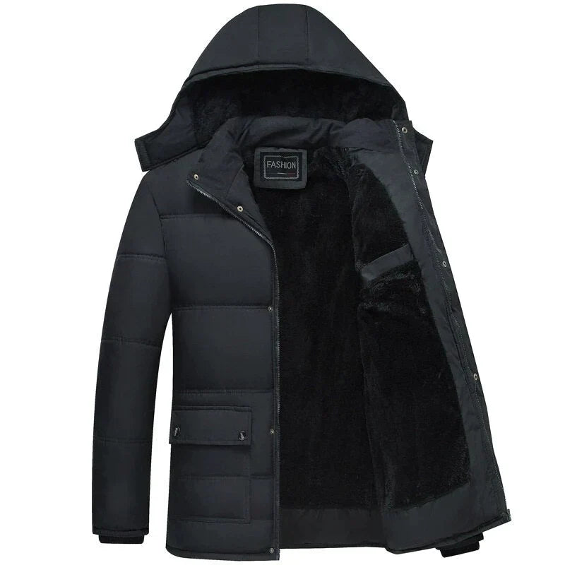 Kapuzen-Pufferjacke für Männer