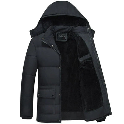 Kapuzen-Pufferjacke für Männer