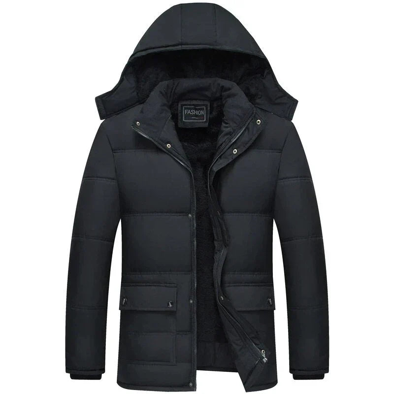 Kapuzen-Pufferjacke für Männer