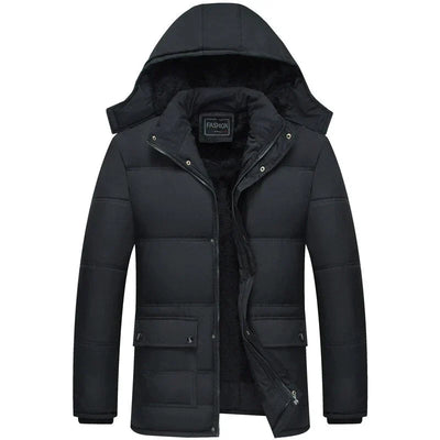 Kapuzen-Pufferjacke für Männer