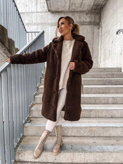Gemütlich, flauschig, übergroß für Damen