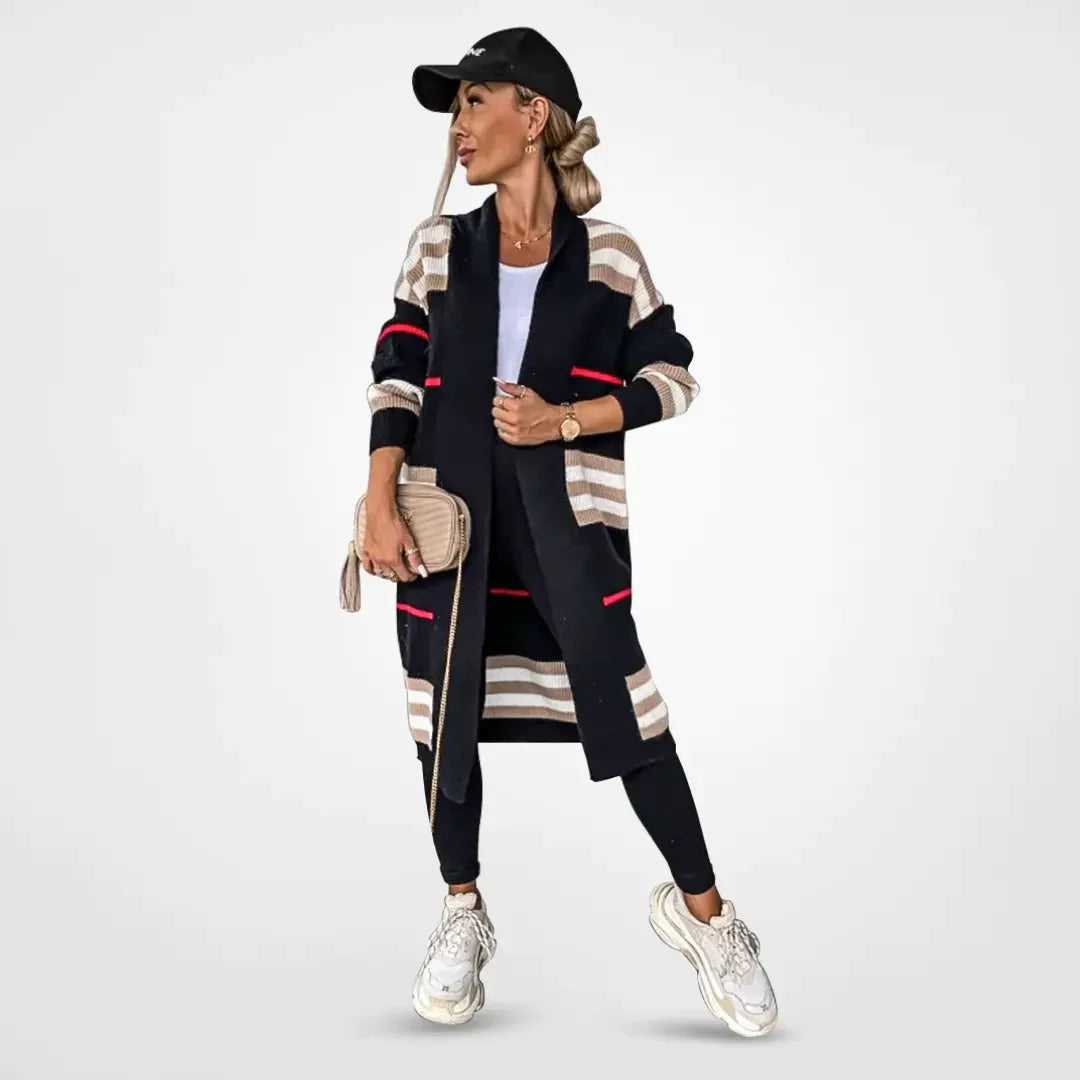 Genevre | Lässiger langer Cardigan