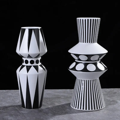 Moderne geometrische Vase