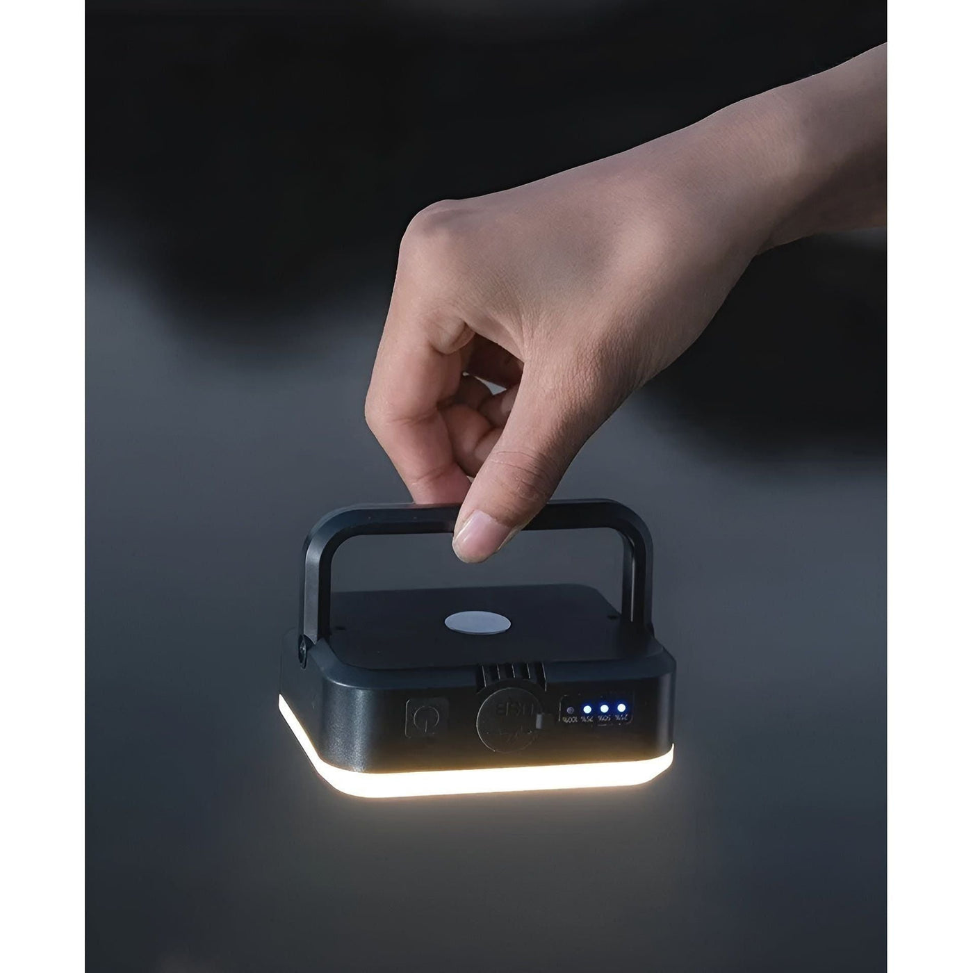 MagnaGlow – Magnetische wiederaufladbare LED-Lampe mit rundem, kompakt Design