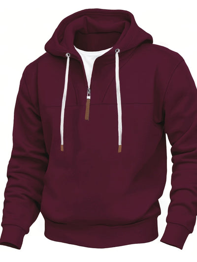 Kolton – Kapuzen  Kapuzenpullover Mit Halbem Reißverschluss