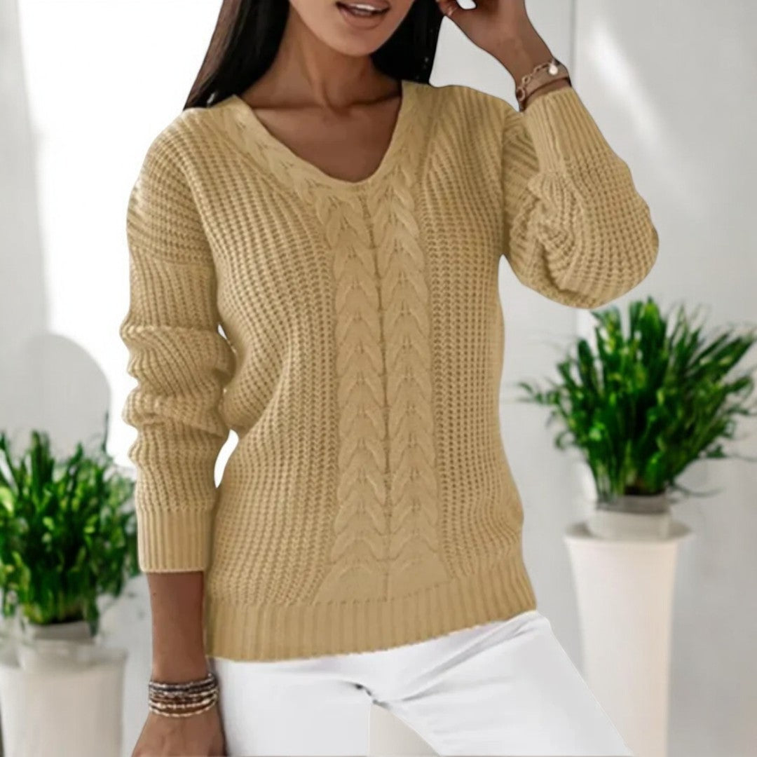 Annika - Klassischer Strickpullover