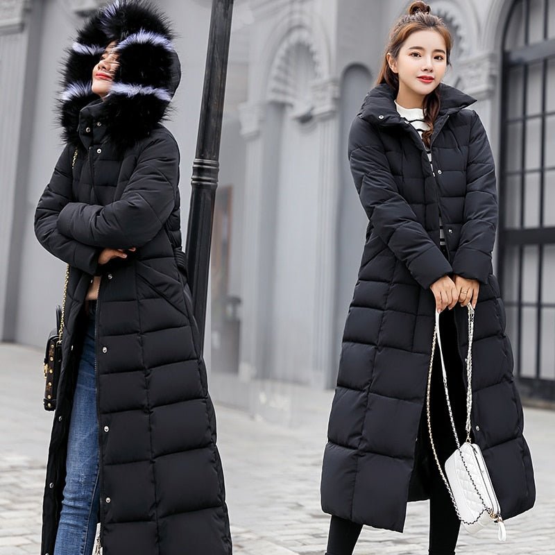 Eleganter, wärmender, vielseitiger Wintermantel Damen