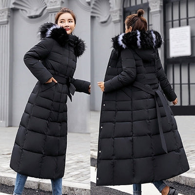 Eleganter, wärmender, vielseitiger Wintermantel Damen