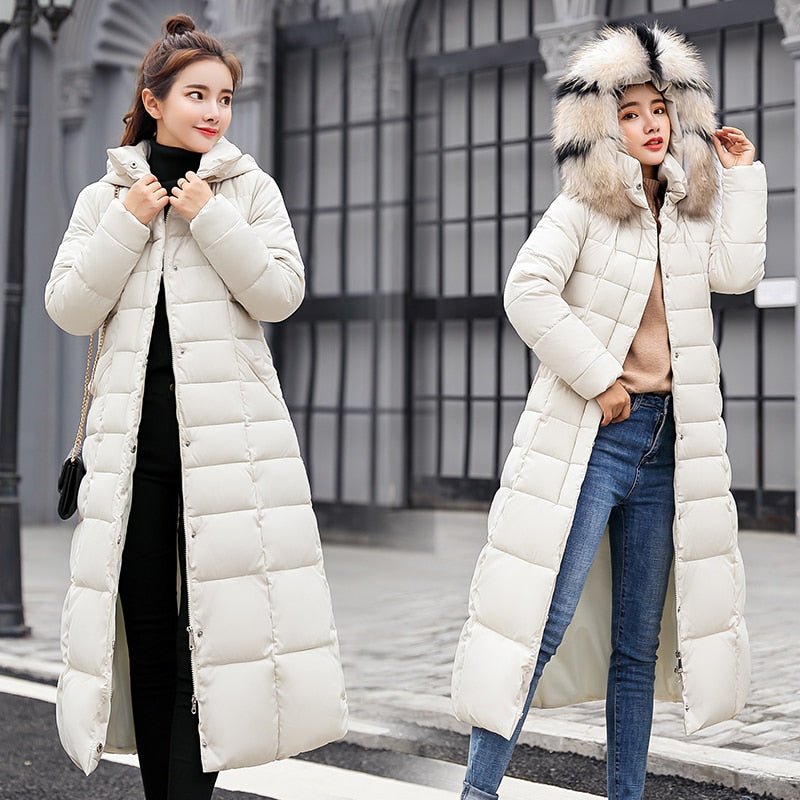 Eleganter, wärmender, vielseitiger Wintermantel Damen
