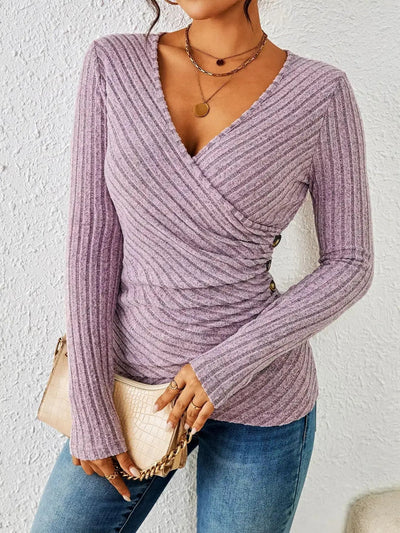 AURORA - Langarmshirt mit Bauchkontrolle