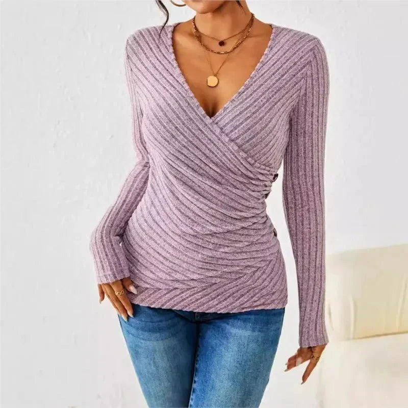 AURORA - Langarmshirt mit Bauchkontrolle