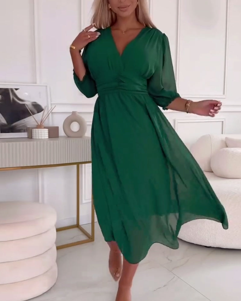 Cindy™ | Leichtes Seidenchiffonkleid