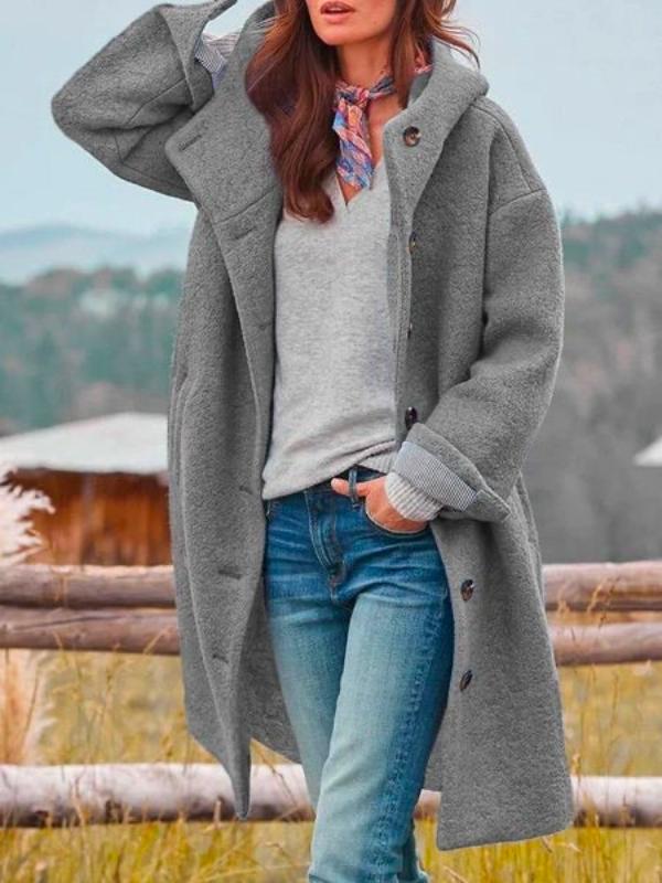 AMAYA - Stilvolle lange Winterjacke