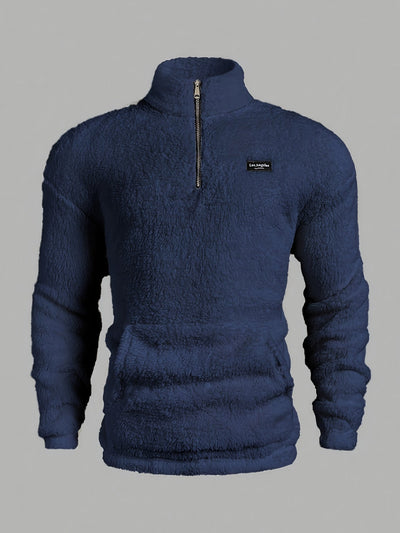 Kamil – Fleece Pullover Mit Halbem Reißverschluss