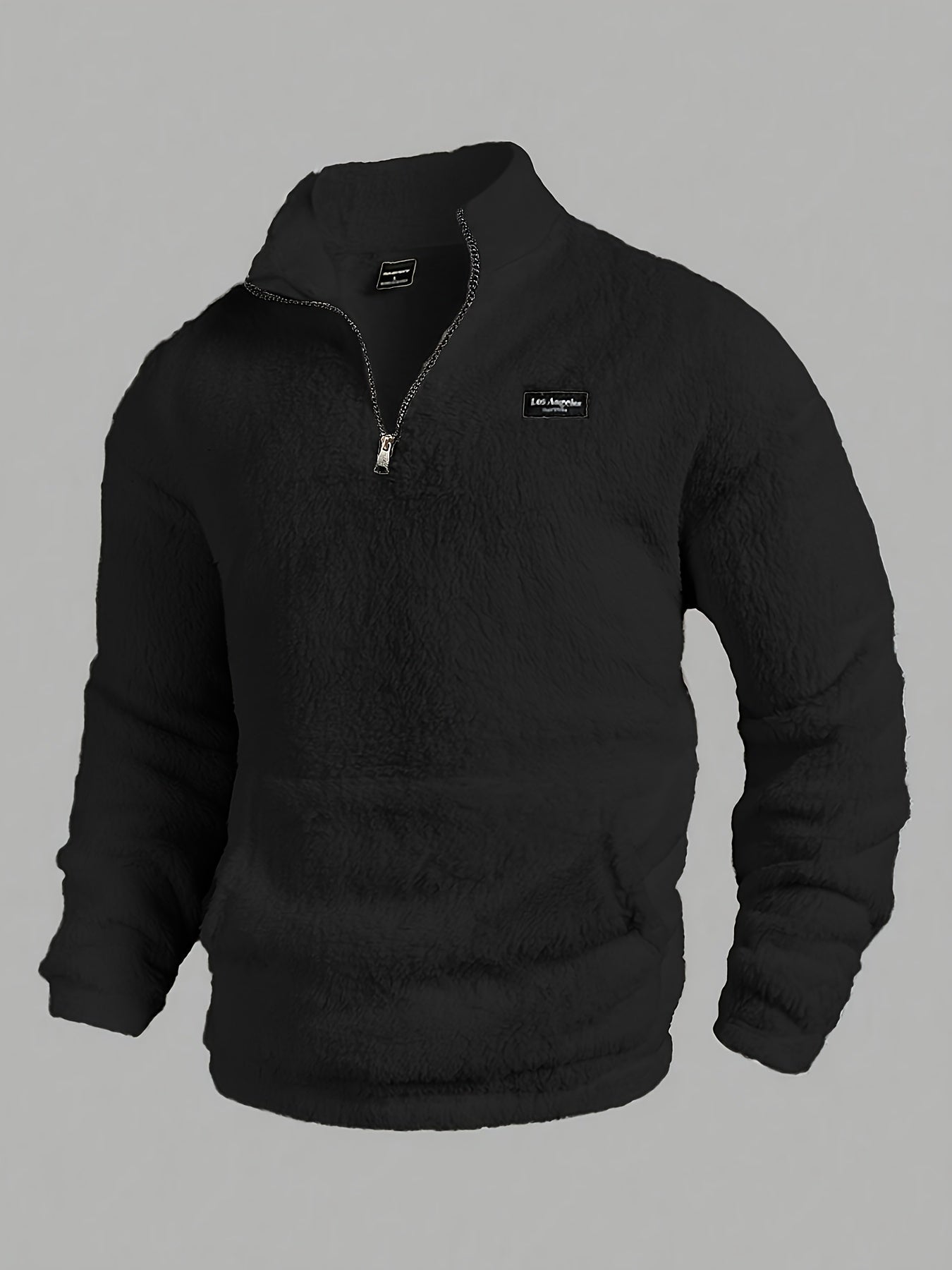 Kamil – Fleece Pullover Mit Halbem Reißverschluss