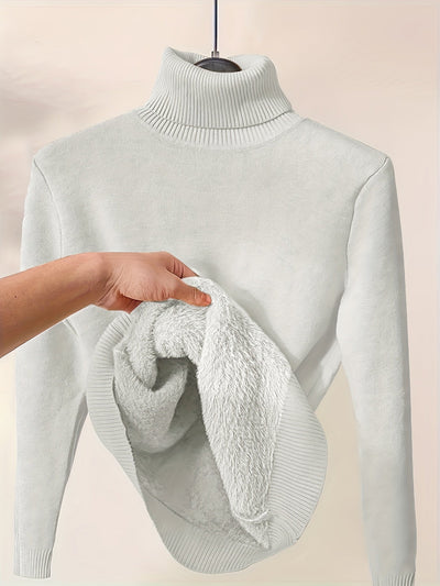 Élise – lässiger und minimalistischer Rollkragenpullover