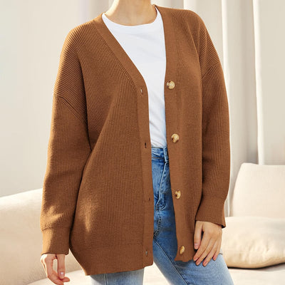 Soifa | V-Ausschnitt Strickjacke