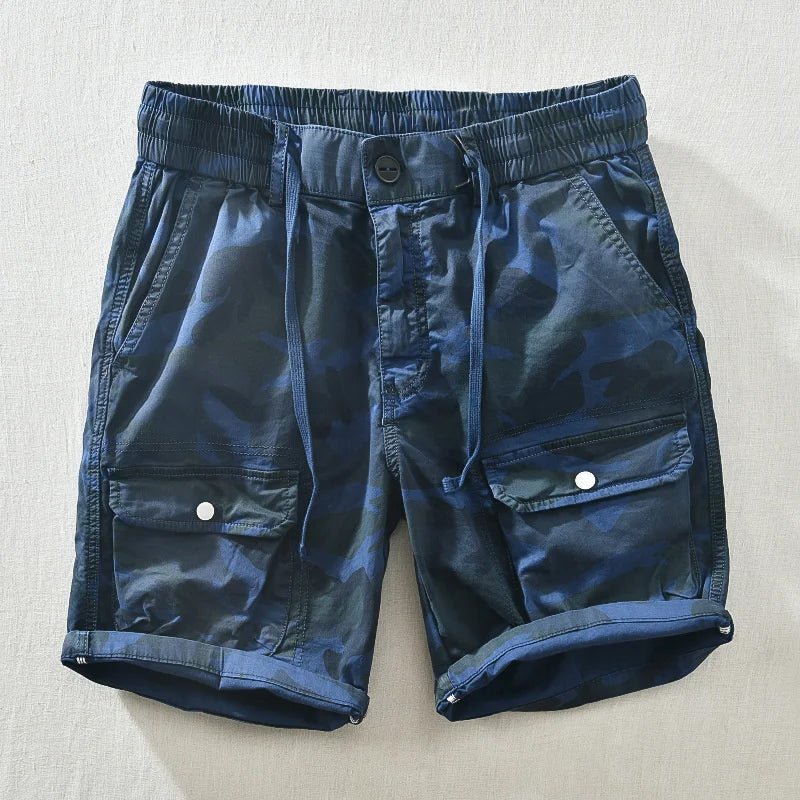 ABRAHAM - CAMOUFLAGE-SHORTS MIT TASCHEN