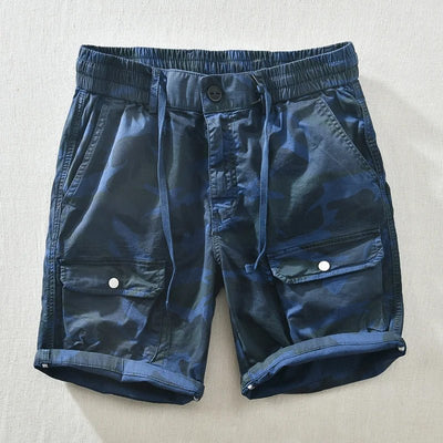ABRAHAM - CAMOUFLAGE-SHORTS MIT TASCHEN
