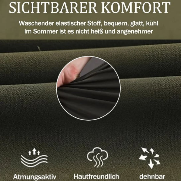 UNNA - ELASTISCHE FREIZEITHOSE MIT HOHEM BUND