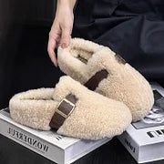 Zilvia – Warme Lammwoll Schuhe Im Märchenstil
