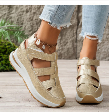 Livia - Weiße Sandalen mit sportlichem Stil