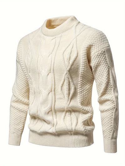 Kalisto – Lässiger Langarm Strickpullover