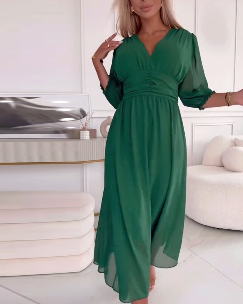Cindy™ | Leichtes Seidenchiffonkleid