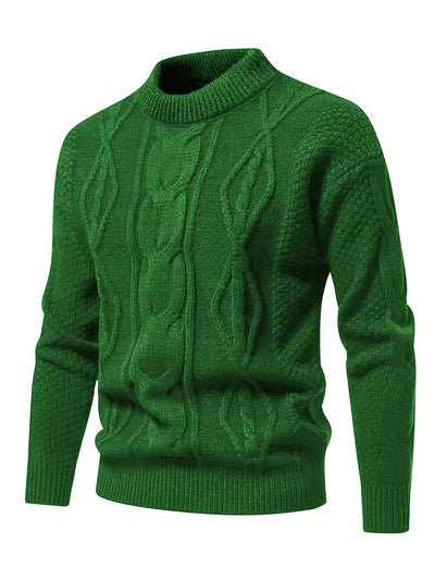 Kalisto – Lässiger Langarm Strickpullover