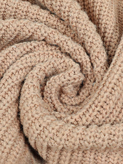 GITTA - LOCKERE STRICKJACKE MIT KAPUZE