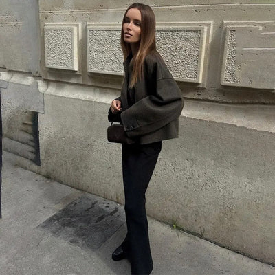 Viola | Elegante Tailored Fit Damen Herbst Jacke