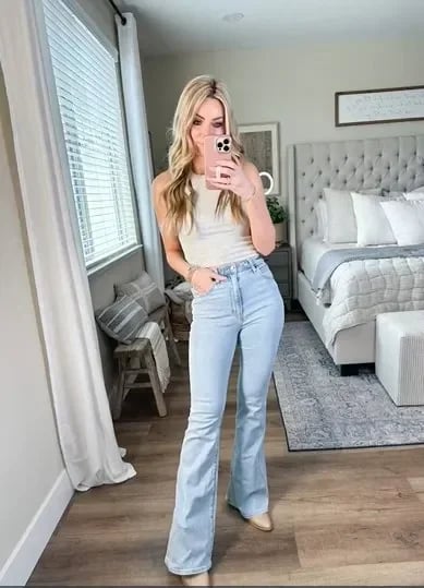 CelestialRise Ultra High Stretch Flare Jeans