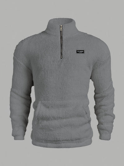 Kamil – Fleece Pullover Mit Halbem Reißverschluss