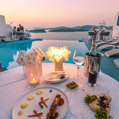 LumaTouch Elegante LED-Schreibtischlampe