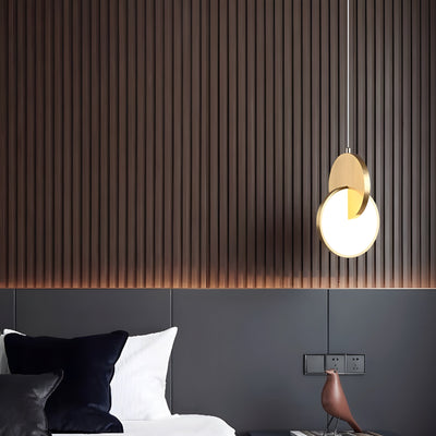 NordicGlow – Moderne skandinavische LED-Pendellampe mit rundem Rahmen und warmem Glühen