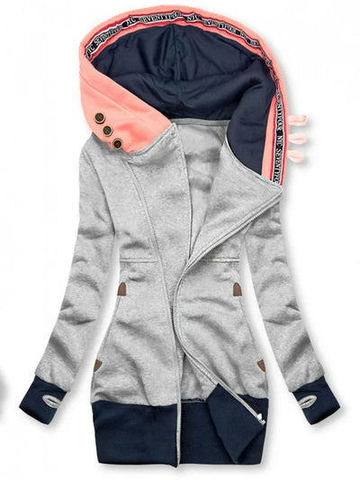 Christina | Gemütliches übergroßes Langarm-Damenjacke