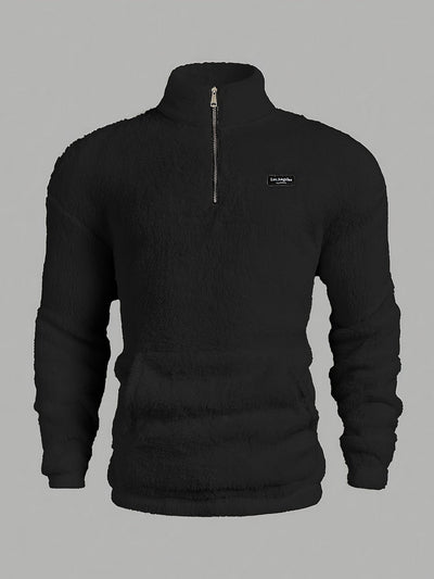Kamil – Fleece Pullover Mit Halbem Reißverschluss