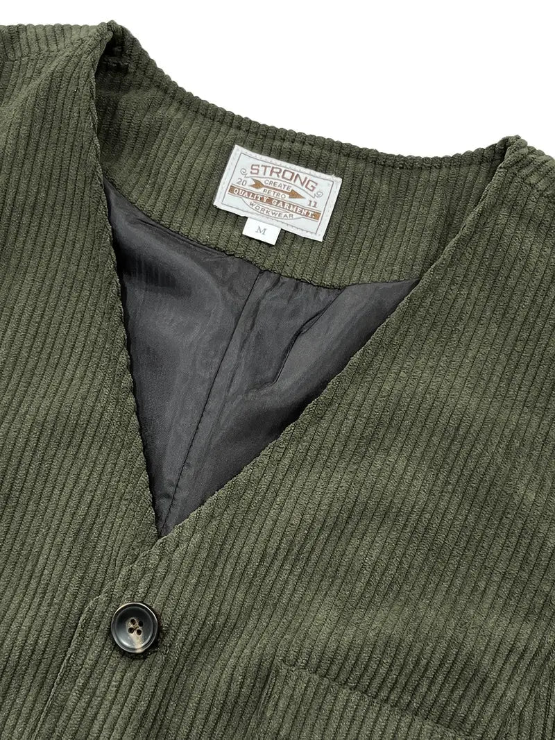 Fergus – Elegante Cord Weste