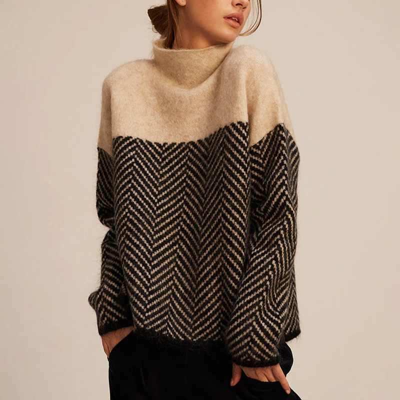 Isabelle - Trendiger Rollkragenpullover