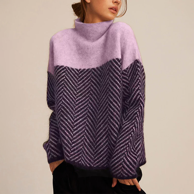 Nadine | Gemütlicher Rollkragenpullover für Frauen
