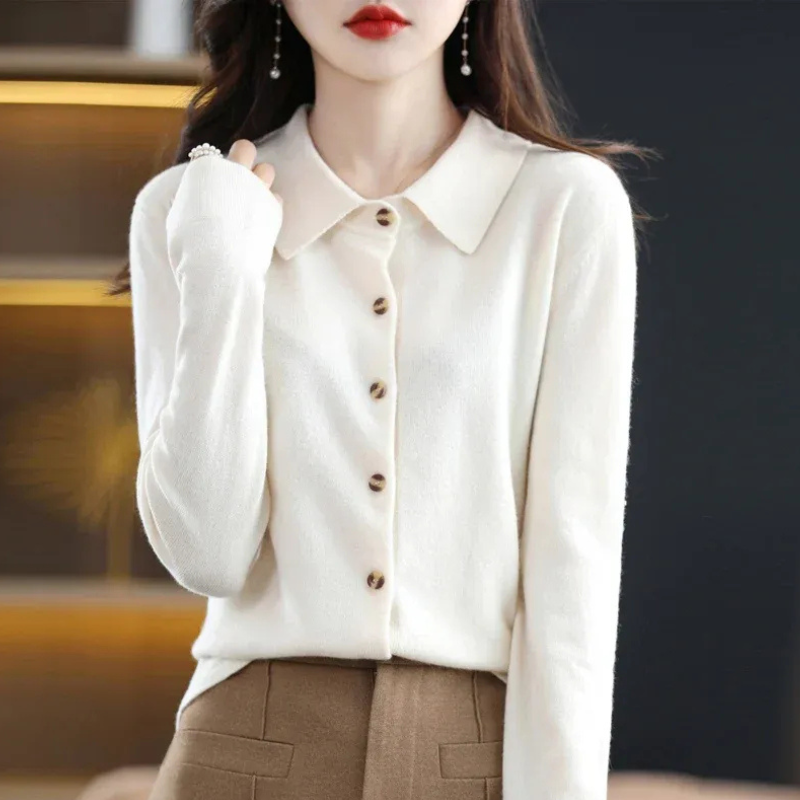 Damen eleganter weicher Strickjacke | Warmer