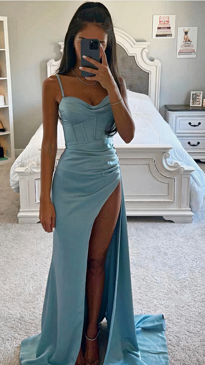 Damen elegantes Vintage-Abendkleid | Maxi